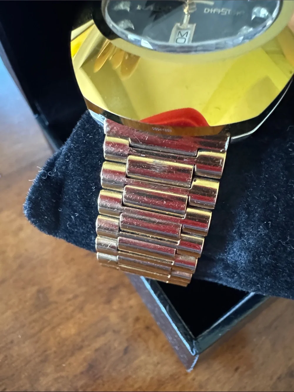 Rado Gold and Black Women's Dress Watch